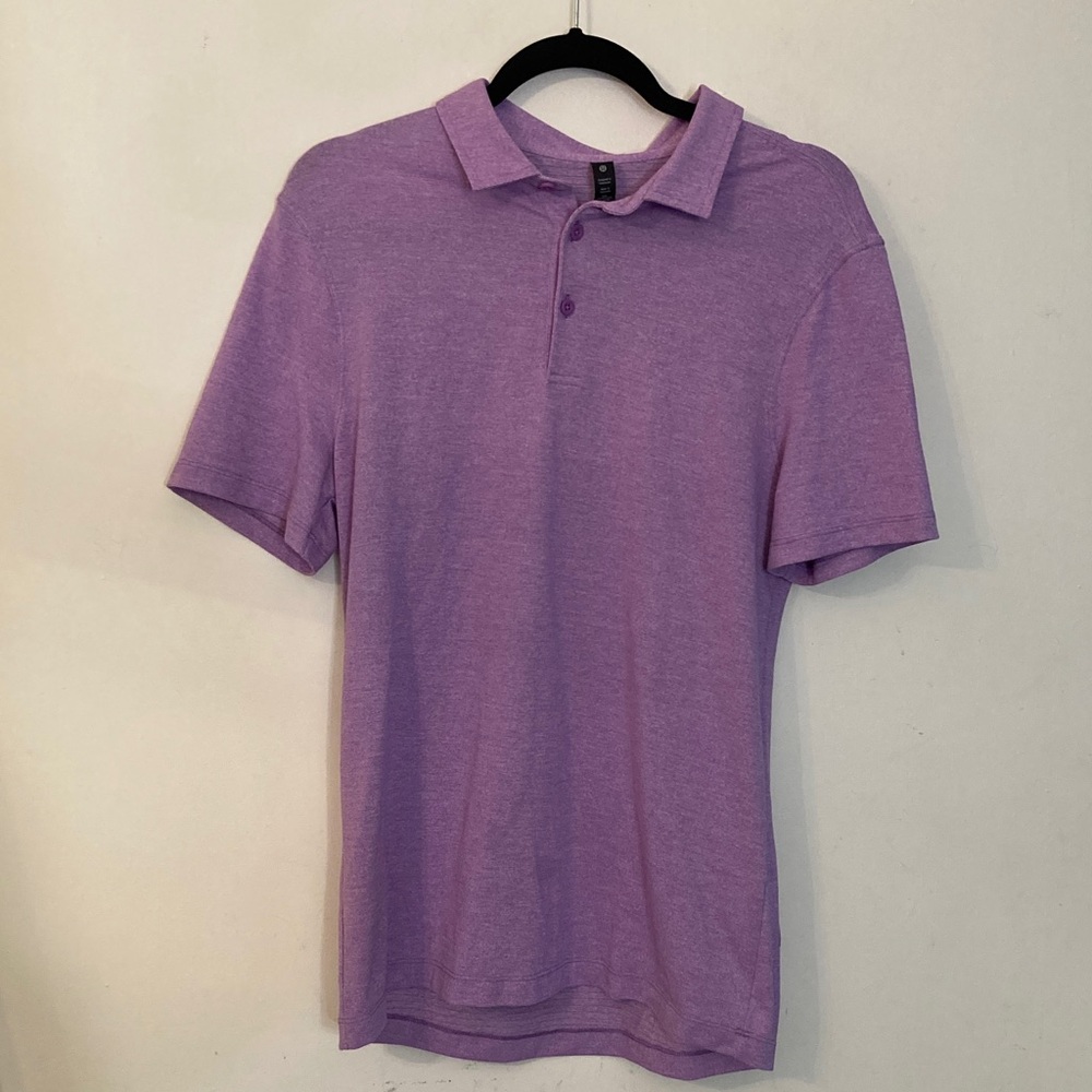 Lululemon plum polo short sleeve